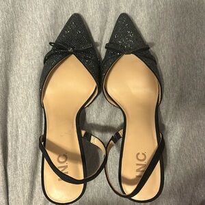 black high heels never worn